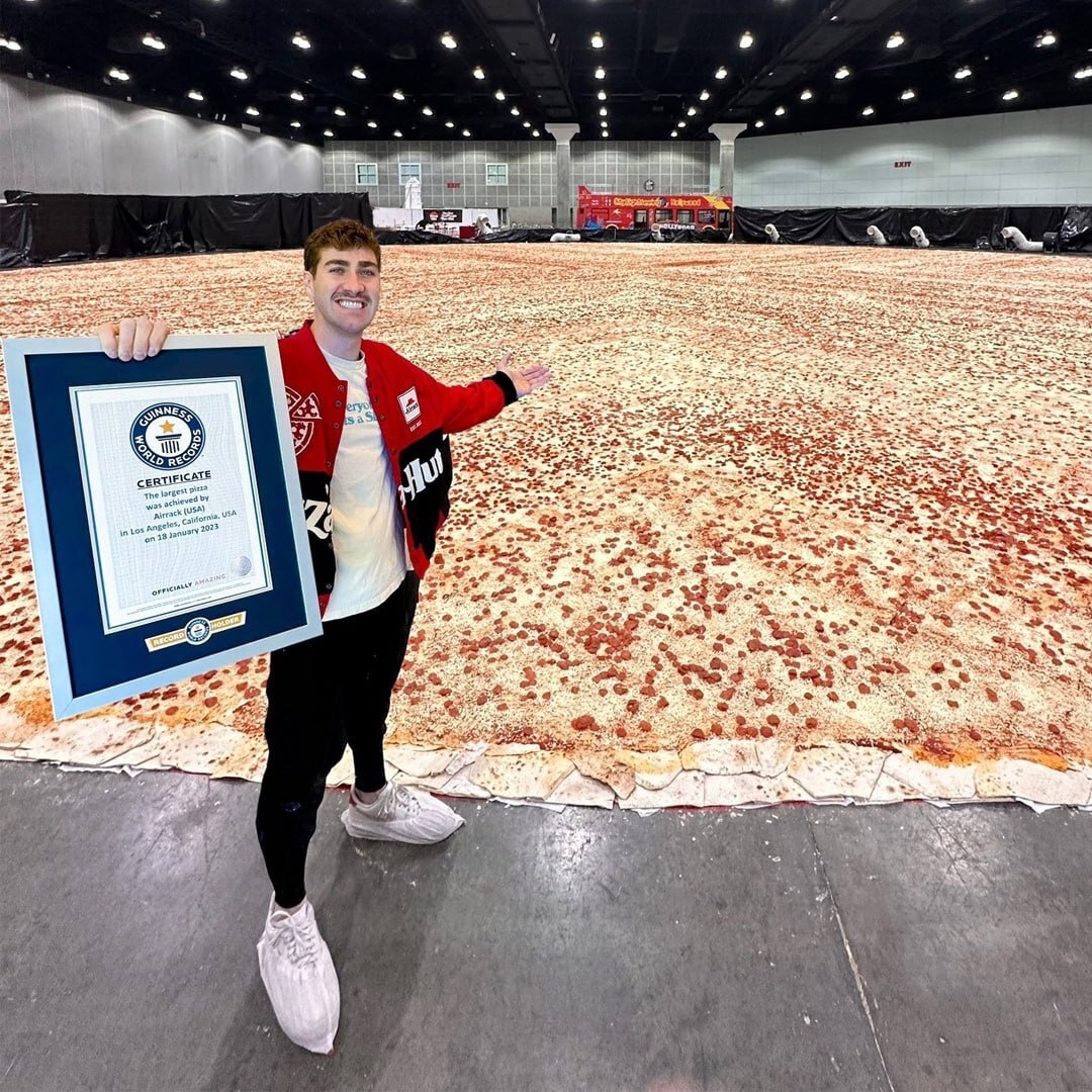 Самая Большая Пицца В Мире