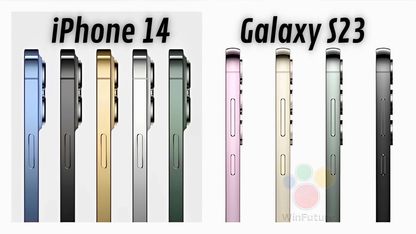 Новый Samsung Galaxy S23 стал похож на iPhone 14???