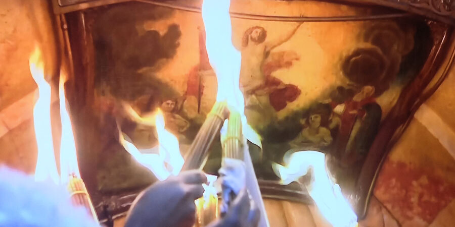 Чудеса в Православные Праздники, зачем загорается огонь в Пасху, почему появляются Англы в Рождество, почему воды Иордана идут вспять.