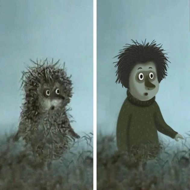 Аниматоры из студии «Союзмультфильм» нарисовали персонажей советских мультфильмов в образе людей