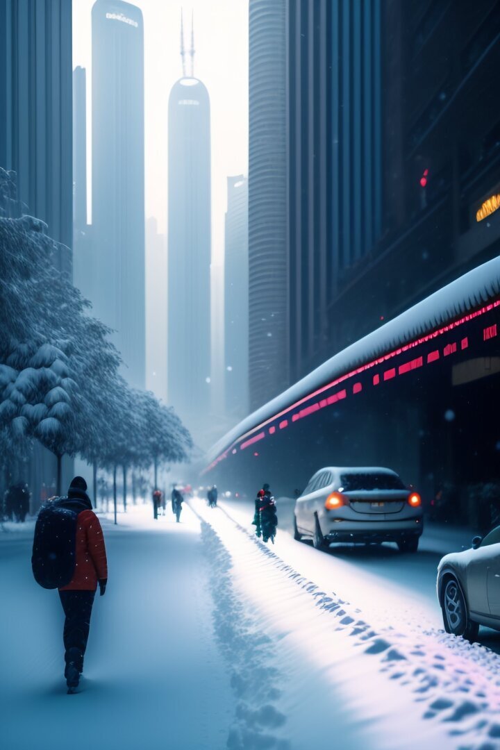 Снег... "О будущем"