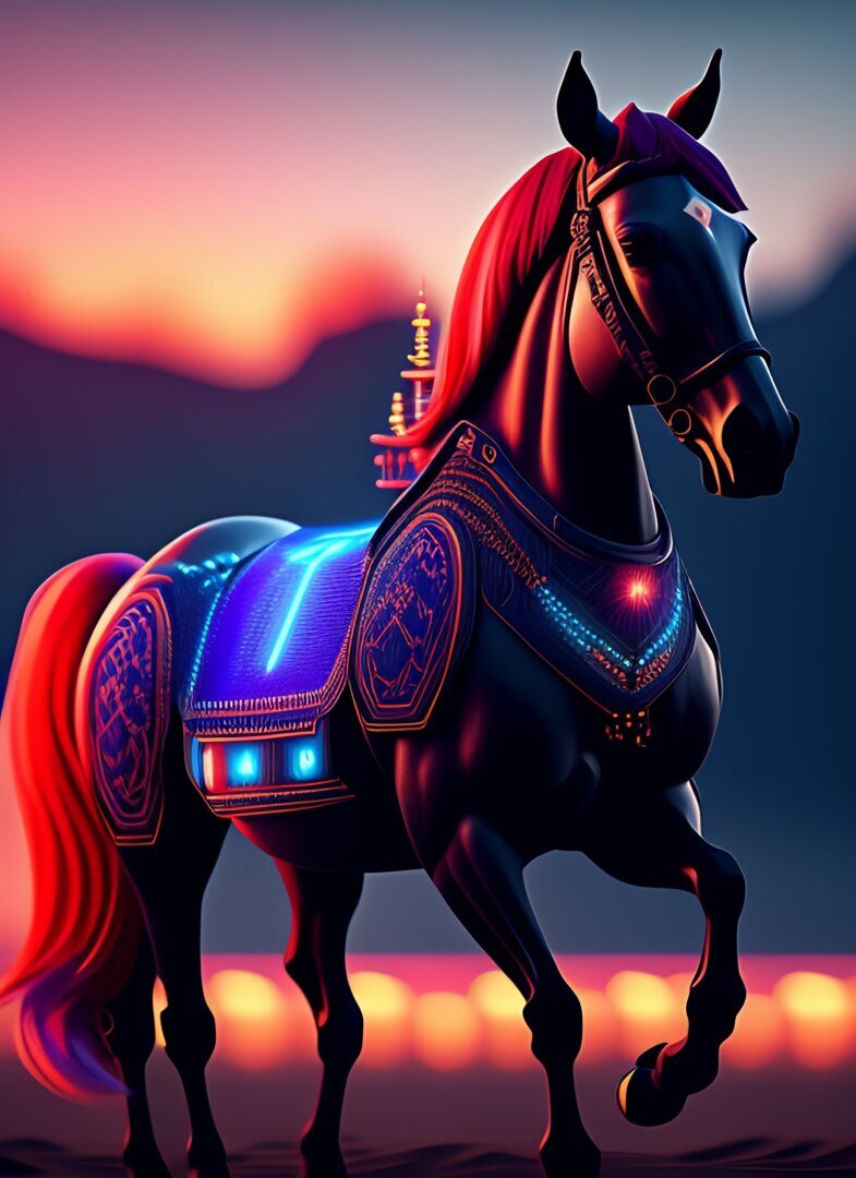 Лошади в религии.