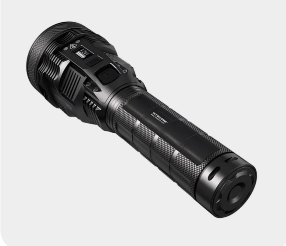 Ультра мощный фонарик nitecore TM39