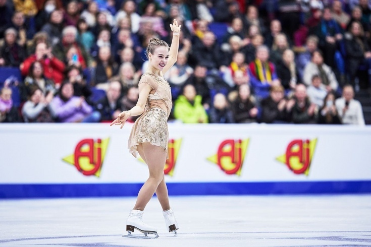 Россиянка представляющая сборную Грузии выиграла золото чемпионата Европы по фигурному катанию.