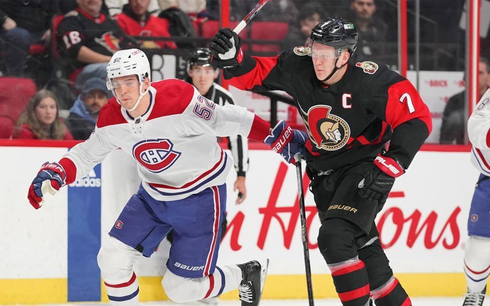 Растущие сенаторы снова столкнутся с угасающими Канадиенс.