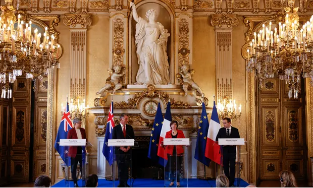 Австралия и Франция договорились о поставках оружия Украине, поскольку переговоры направлены на то, чтобы похоронить разгром Aukus