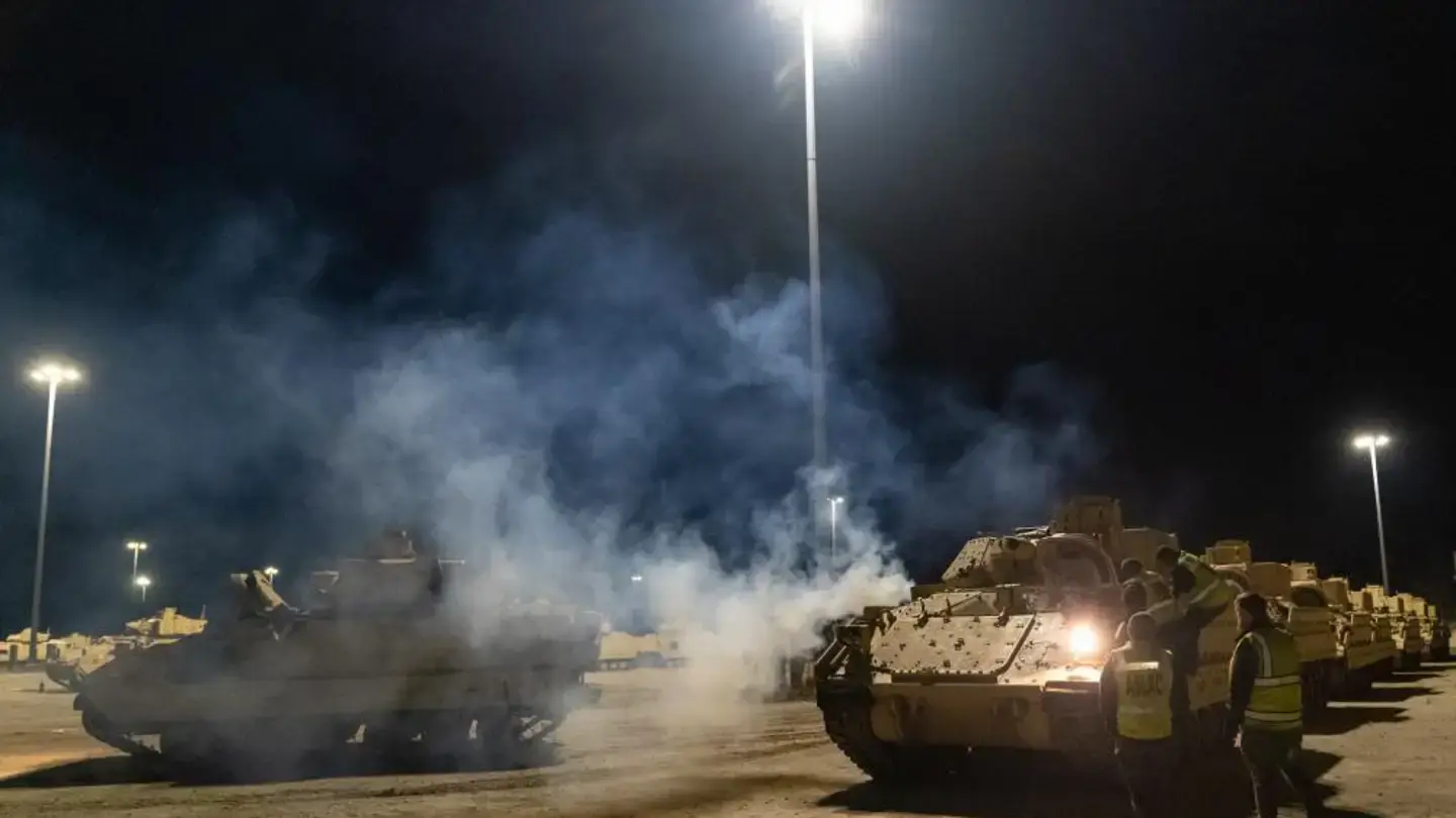 Украина получила 60 боевых машин Bradley