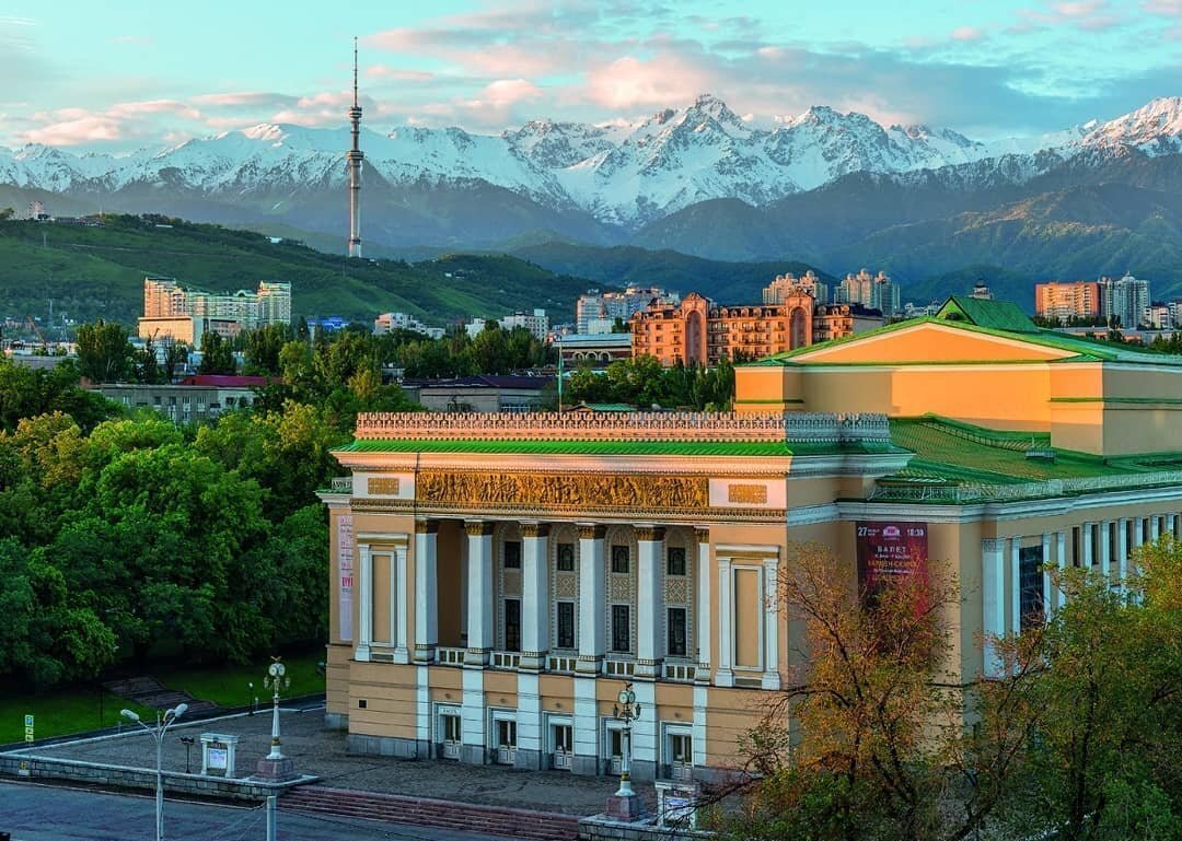 Красивые места алматы в городе для