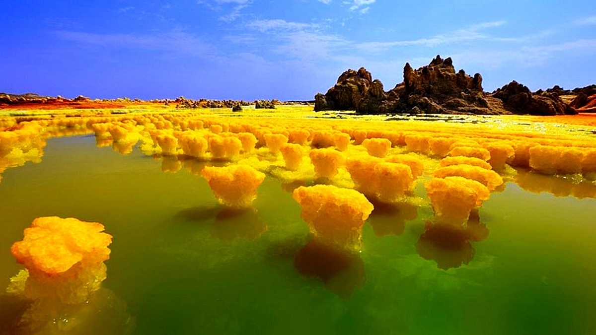 Неземной красоты инопланетные пейзажи на земле