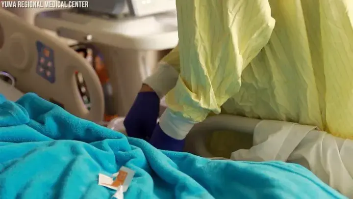 У единственной больницы приграничного города «иссякают ресурсы», она находится на грани краха, оказывая помощь мигрантам