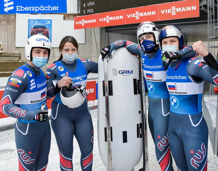 В России стартовали зимних видов спорта на санках.