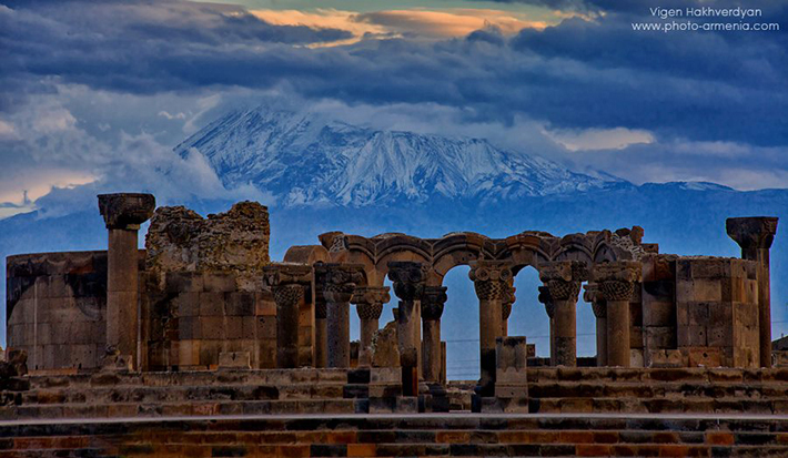 Собор Звартноц, 7 век - Армения
