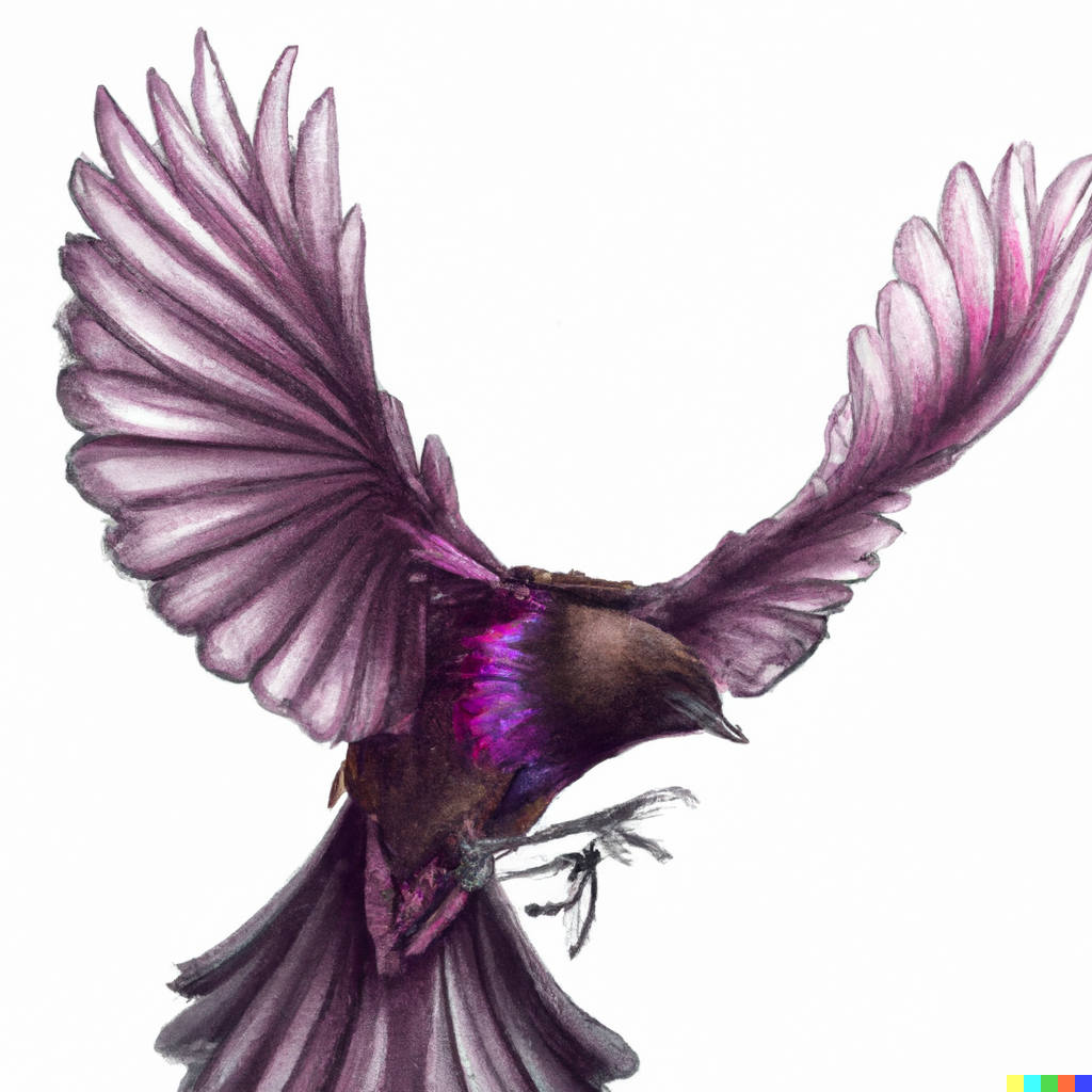 Птица с волшебными крыльями - история