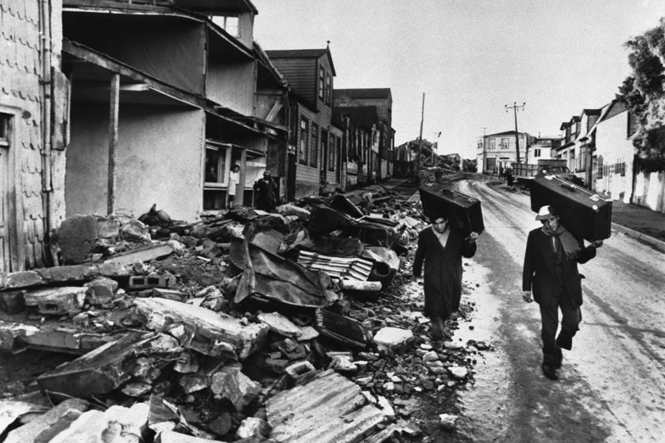 Великое чилийское землетрясение фото