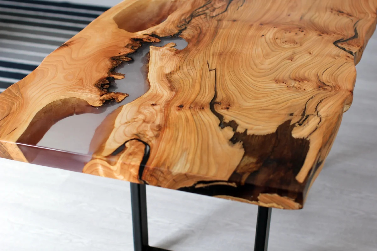 Столы из спила дерева - как такое может быть?