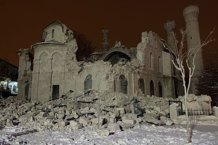 Карта ущерба от землетрясений в Турции и Сирии