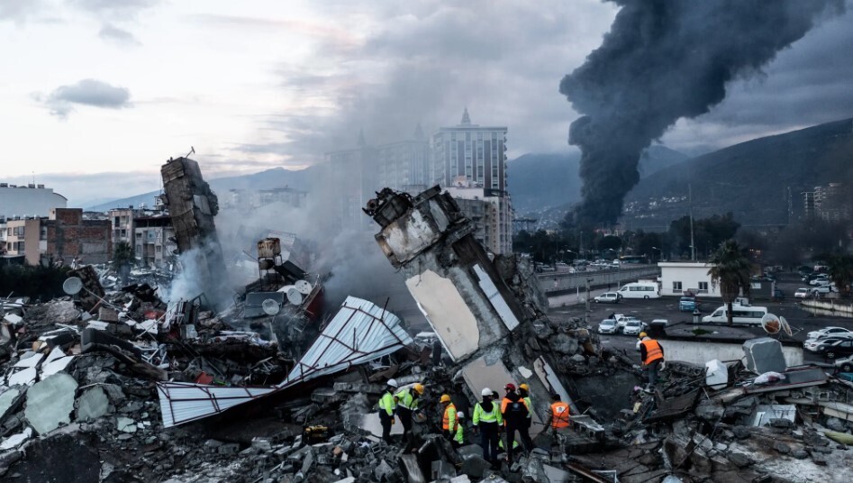 Сцены из Турции. Смертоносное землетрясение