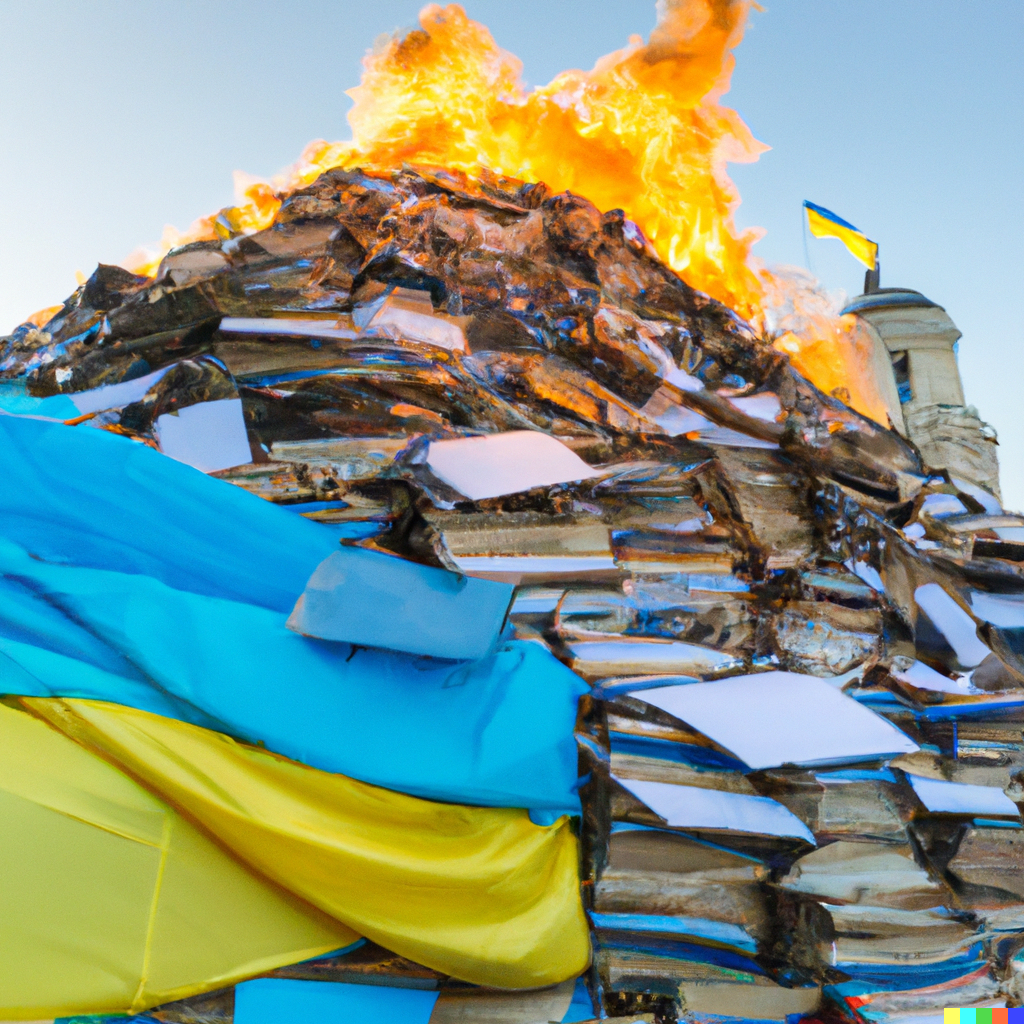 Зачем Украина вывозит книги на Русском языке?