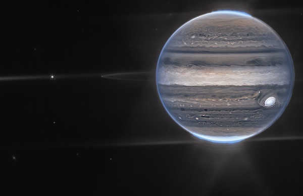 В глубину: Впечатляющее изображение Юпитера, полученное космическим телескопом "Джеймс Вебб "