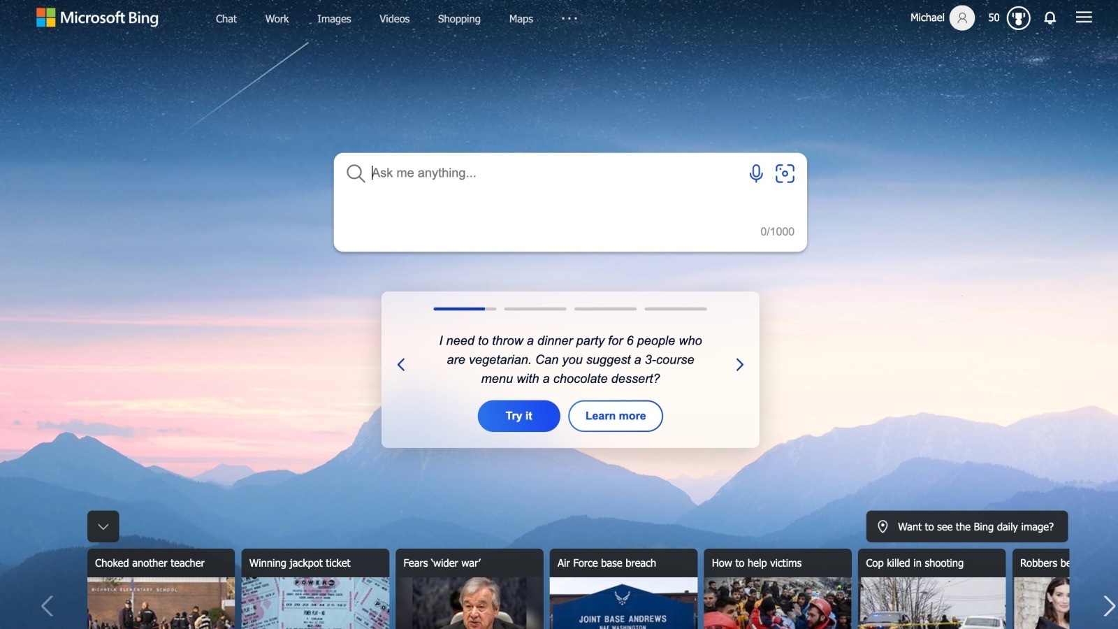Практика с Bing на базе ChatGPT от Microsoft: новый вид поиска.