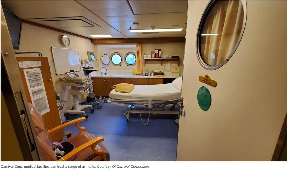 Что произойдет, если вы заболеете или получите травму (или вас укусит обезьяна) на круизном лайнере?