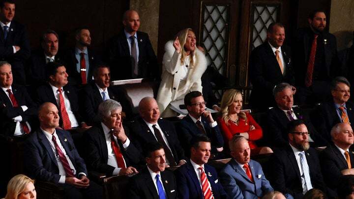 Марджори Тейлор Грин оправдывает атаки Байдена во время SOTU: "Для меня было честью назвать его лжецом, которым он является".