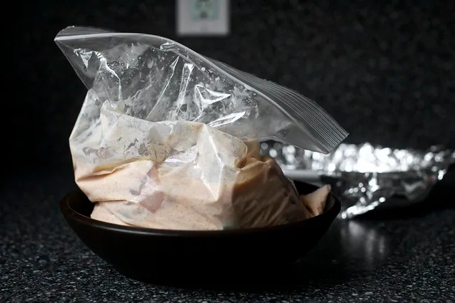 Жареная курица на молоке