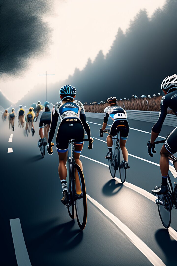 История велогонок.