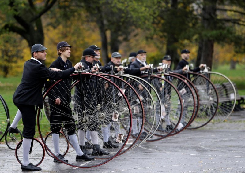 Гонка на пенни-фартингах