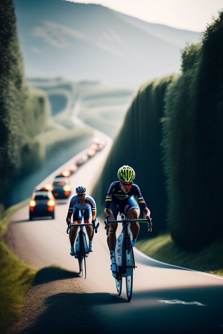 История велогонок.