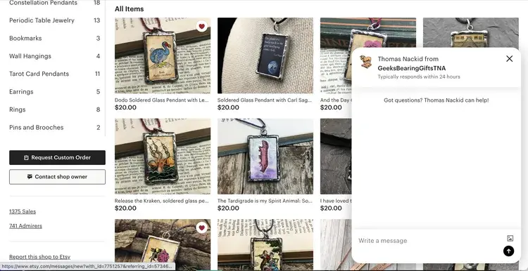 Лучшие альтернативы Etsy для продажи ваших поделок