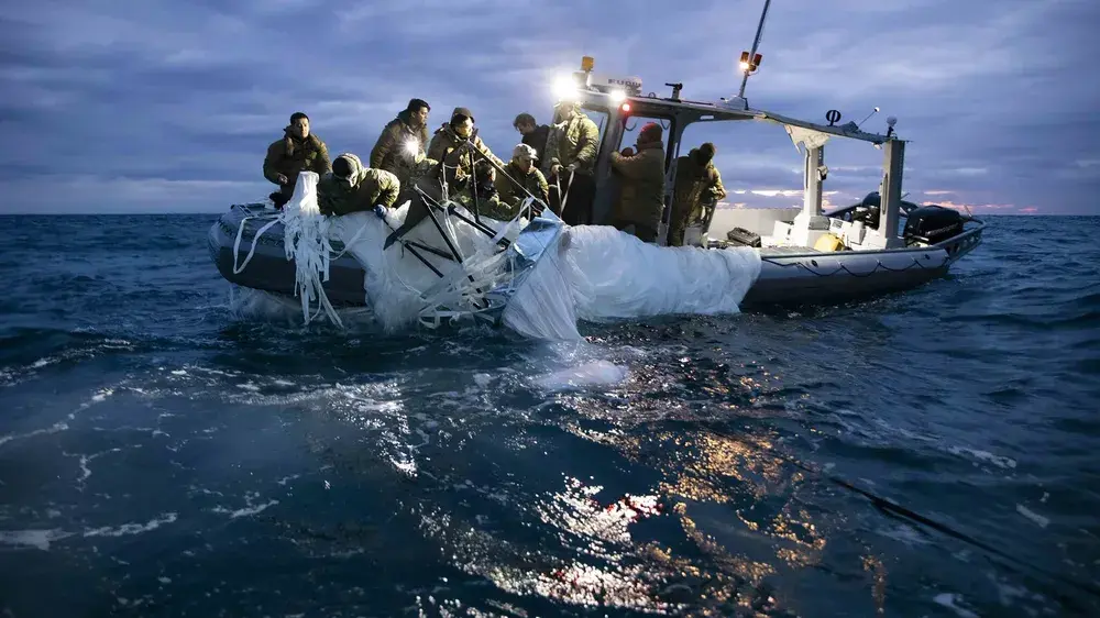 Китайский шпионский воздушный шар : между разумной жесткостью и опасной конфронтацией