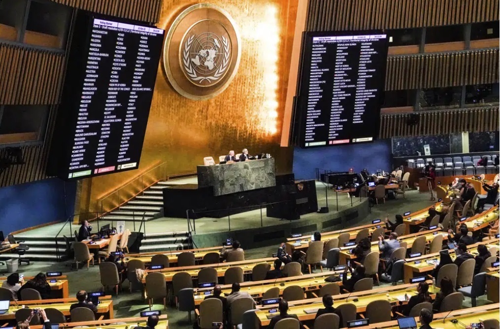 Проект резолюции ООН: Любой мир должен сохранить целостность Украины