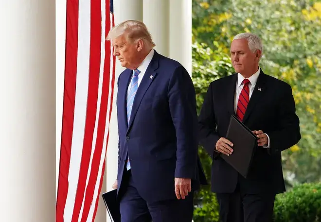 Отношения Майка Пенса с Дональдом Трампом еще более осложняются повесткой в суд