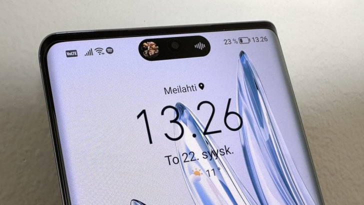 Huawei также выпустит свой новый смартфон с «динамическим островом».