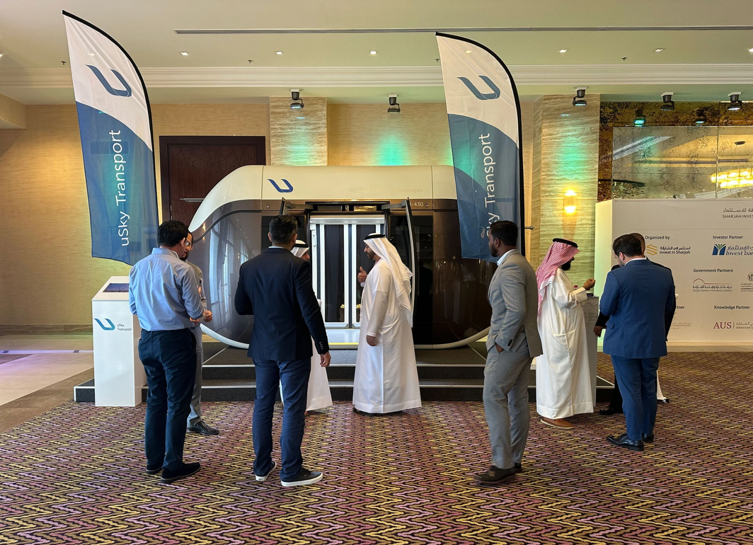 USky Transport на инвестиционном форуме в Шардже.