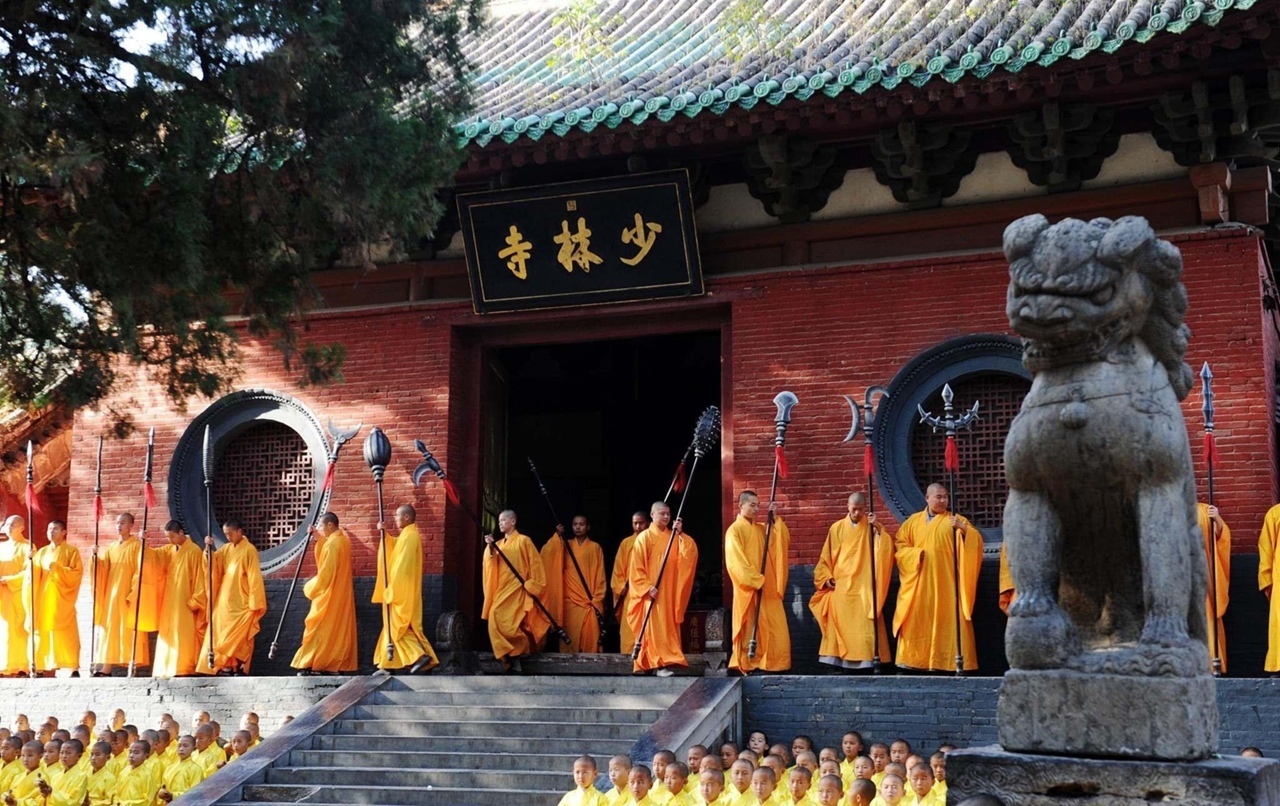 Китайский монастырь Шаолинь