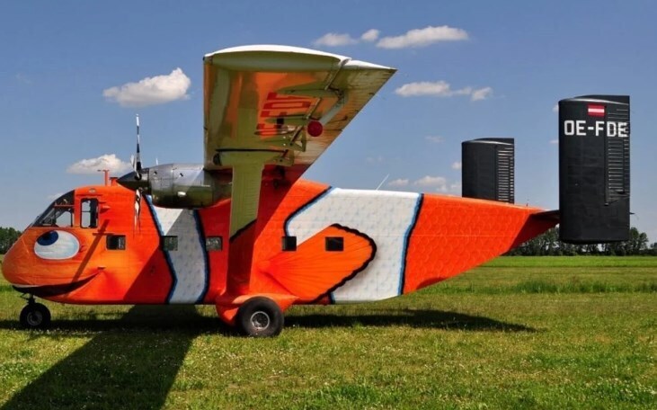 Cамолеты мира раскрашены невероятным образом.