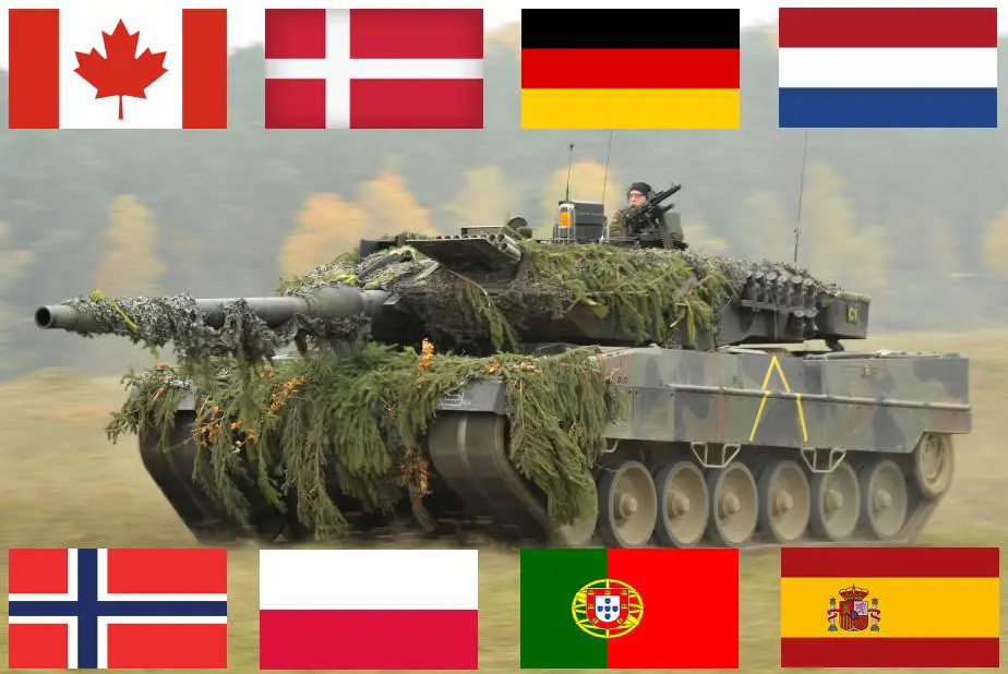 Восемь стран договорились поставить Украине 75 танков Leopard 2A4 и 2A6