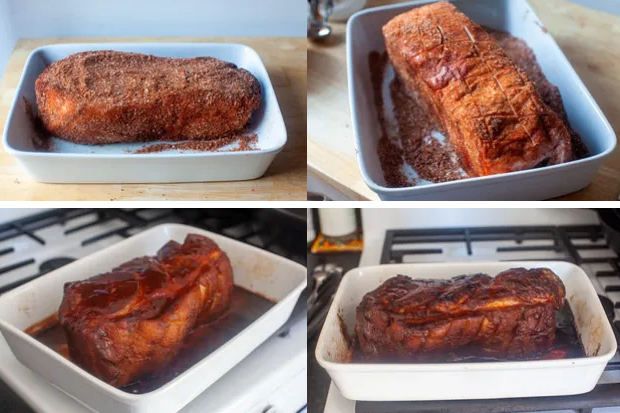 Хрустящая свинина в духовке