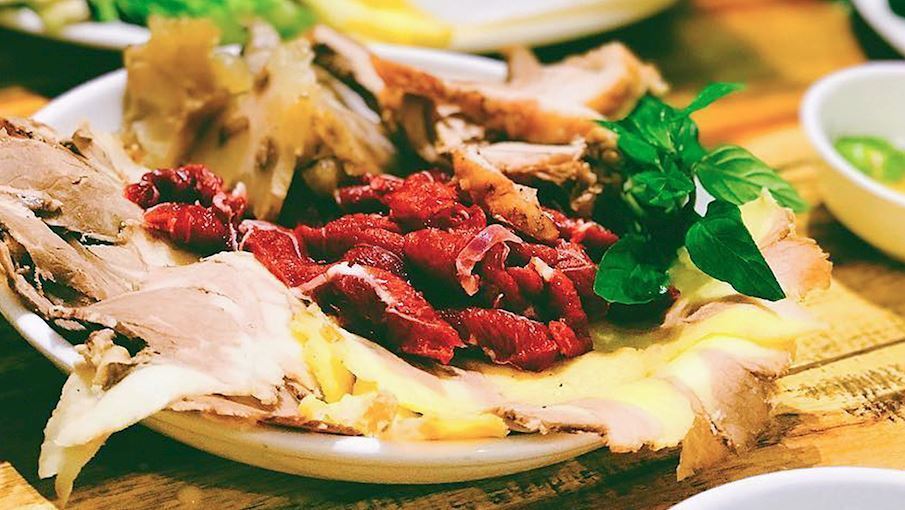 Говядина в уксусе (Bò nhúng dấm)