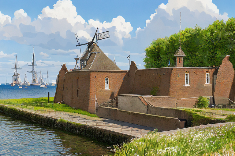 Старая тюрьма в Голландии.