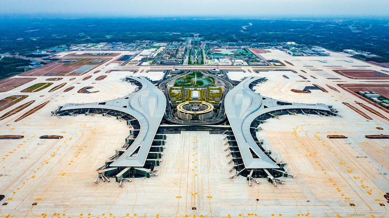 новые аэропорты китая