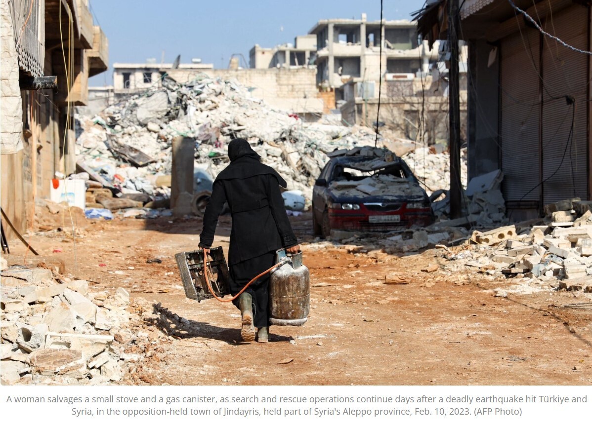Люди остались наедине с собой после землетрясения на охваченном войной северо-западе Сирии