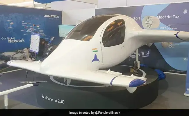 Прототип летающего такси, созданный стартапом IIT Madras, привлек внимание Aero India