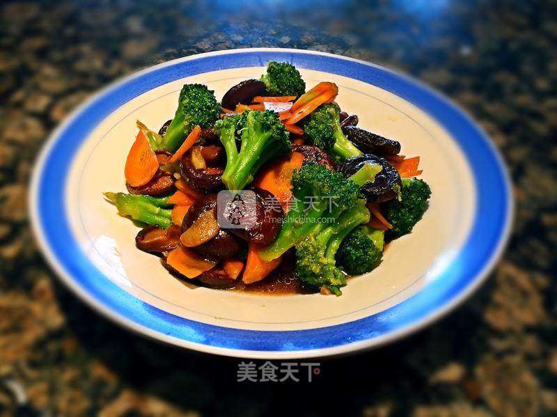 Грибы шиитаке и брокколи Рецепт для похудения