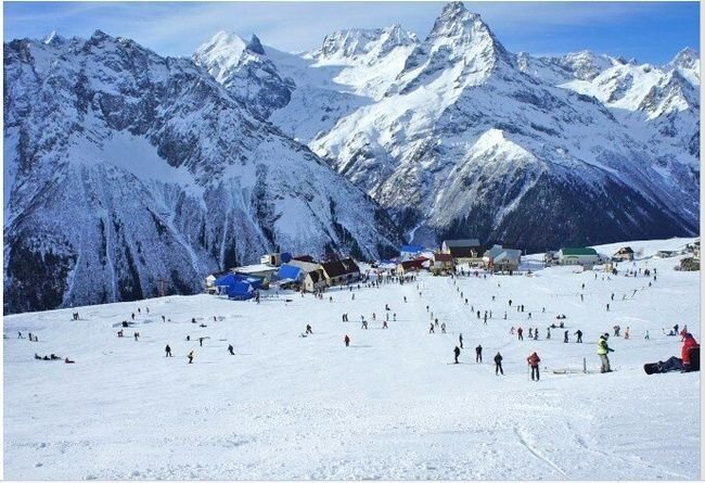 Лучшие 5 российских зимних горнолыжных курортов