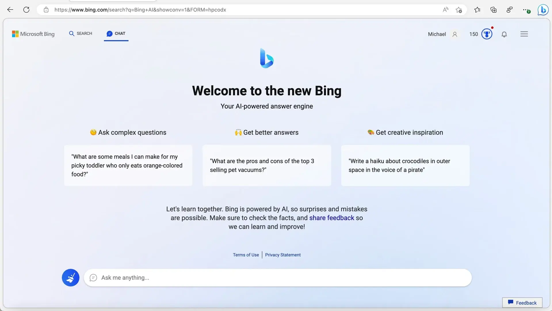 Microsoft, затыкает рот новым пользователям Bing