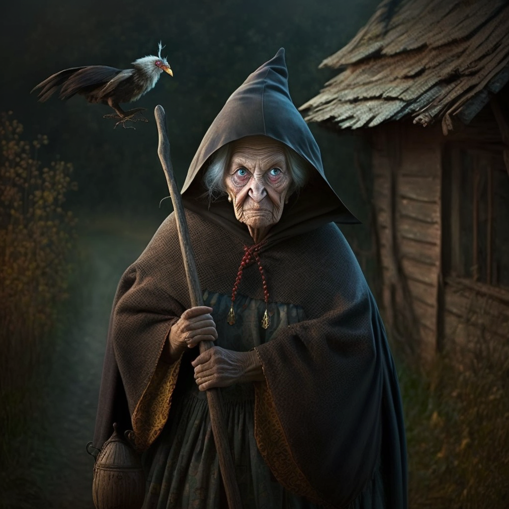 Баба Яга - одно из самых популярных персонажей в славянской мифологии.