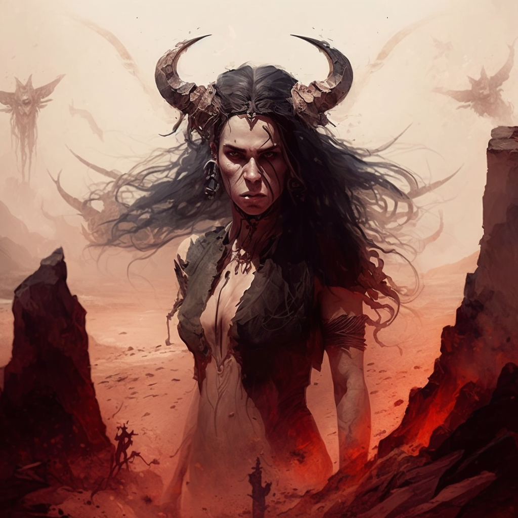 Шумерский дух пустыни